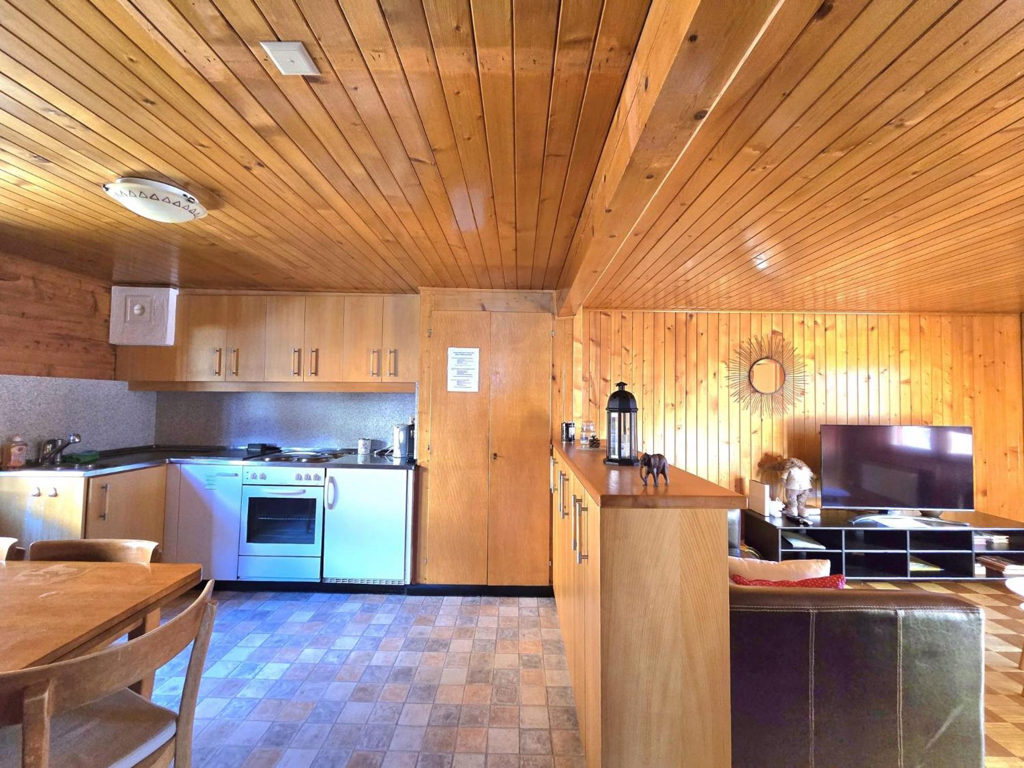 Appartement Le Ver Luisant à Saint-Martin, Val d'Hérens, Valais Esterno foto